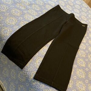 Calvin Klein Woman’s Black Slacks with Gold Accent